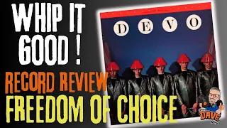 WHIP IT GOOD ! - DEVO - FREEDOM OF CHOICE RECORD REVIEW. #vinylcommunity #albumreview #devo #vinyl