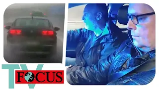 Jagd auf Regen-Raser - Die Autobahnpolizei | Focus TV Reportage