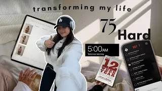 my first week of doing 75 hard *transforming my life in 75 days*