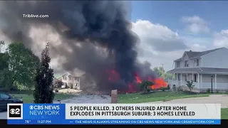 5 killed in house explosion in Pennsylvania