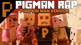 PIGMAN RAP | PUMPKIN Version (Lego Minecraft Stop motion Music Video)Dan Bull