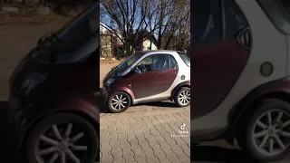 Smart car Mercedes Маленькая машина Смарт Мерседес #shorts