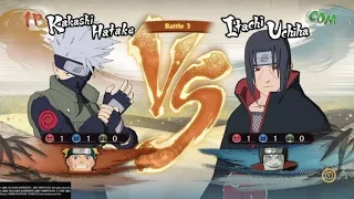 What if Itachi Uchiha Vs Kakashi ( both Sharingun) Naruto Shippuden Ultimate Ninja Storm 4