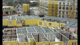 Cold formed steel framing construction system for commercial residential and industrial projects