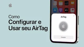 Como configurar e usar seu AirTag | Suporte da Apple