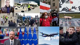 World News 25th May 21- EU sanctions Belarus for force landing flight to detain journalist