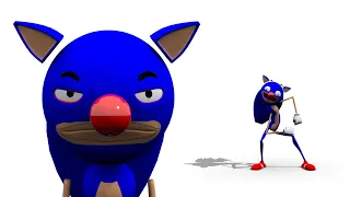 Ugly Bad Sonic dancing