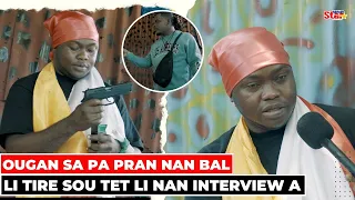 YON OUGAN AYISYEN TIRE SOU TET LI NAN INTERVIEW A LI GEN PWEN PA PRAN KATOUCH | PAPA LAVI