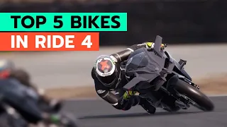 RIDE 4 | Top 5 Fastest Bikes! | Ft. @RiotboxHD