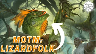 Embrace the Natural with the Lizardfolk | D&D 5e Race Update and Deep Dive