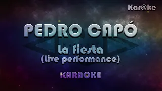 Pedro Capó - La fiesta (Live performance) (Kar@ke)