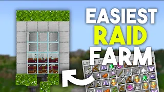 Easiest RAID Farm in Minecraft Bedrock 1.19!