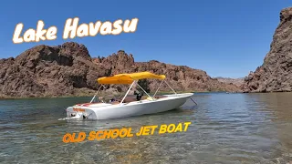 Near disaster... Exploring Lake Havasu In a 50 Year Old Jet Boat! This didn't go as planned..