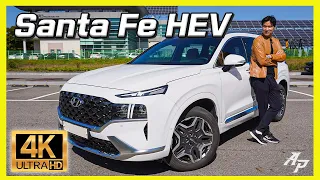 2021 Hyundai Santa Fe Hybrid Review – Better than 2022 Kia Sportage Hybrid? | 4K