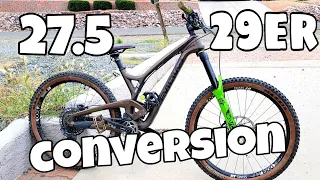 can you convert a  29er to 27.5?