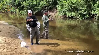 Kabalebo Nature Resort - fishing at the Expedition Lodge