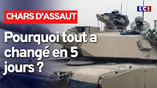 Livraisons de chars d'assaut : pourquoi tout a changé en 5 jours ?