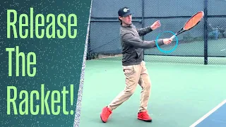 Achieve Effortless Power By Releasing The Racket Head