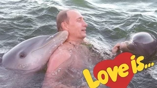 Love is... Путин заявил, что весь смысл жизни в любви | пародия «Все Стало Вокруг Голубым и Зеленым»