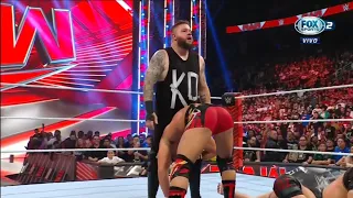 Kevin Owens ataca a Chad Gable & Otis - WWE Raw 22/08/2022 (En Español)