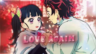 Tanjiro & Kanao 💞 - Love Again[AMV/Edit] #amv #demonslayer #tanjiro #konao