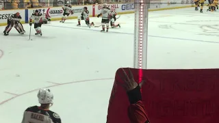 Anaheim Ducks Warmups At Bridgestone Arena vs. Nashville Predators - November 25, 2018