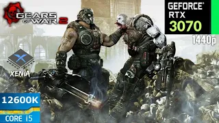 Xenia Emulator Gears Of War 2 2K 60FPS | RTX 3070 + i5 12600K