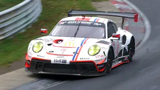 NLS Lauf 8 Nürburgring 2022 - CONTACT, HUGE SLIDE + ACTION