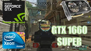 GTX 1660 Super Gaming Benchmark [1080p] [XEON]