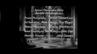 Bride Of Vengeance (1949) Title Sequence Paramount Pictures