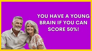 Trivia Quiz Especially Made For High IQ Seniors!