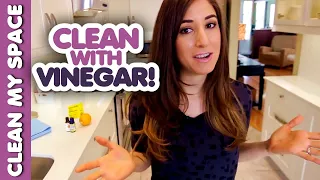 How to use vinegar to clean - 10 awesome vinegar life hacks you should know.