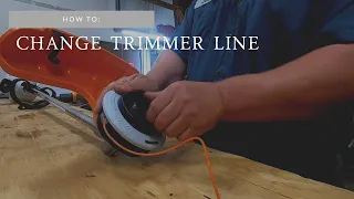 How to: Change Trimmer Line on Stihl Trimmer