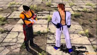 Tekken Hybrid: Tekken Tag Tournament HD - Hwoarang ending - HD 1080p