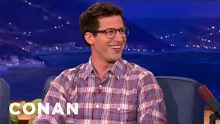 Andy Samberg Invited Adam Sandler To His Wedding | CONAN on TBS