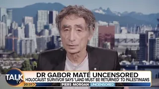 Gabor Mate On Piers Morgan: Uncensored #palestine #israel #piersmorgan