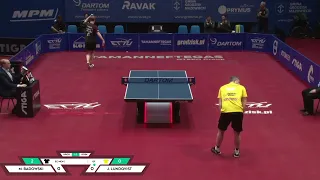 Quarterfinal Europe Cup Table Tennis 2022 - Marek Badowski vs Jens Lundqvist