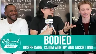 BODIED Interview | Director Joseph Kahn, Calum Worthy, and Jackie Long