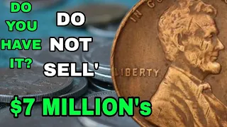 Top 7 most valuable pennies Rare Quarter Dollar Coins that Could make you A millionaire!