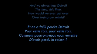 Gil Scott-Heron - We almost lost Detroit [TRADUCTION FR]