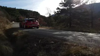 Test pré rallye Monté Carlo 2019. Ogier Citroën C3 WRC !!