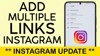 How to Add Five Links to Your Instagram Profile | Add Multiple Links New Instagram Update (2023)