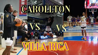 Carrollton vs Villa Rica “dunk fest”