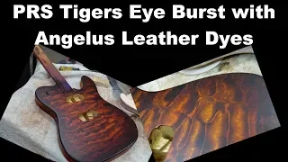 PRS Tigers Eye Burst - Nailed it!!! - Redo from the other day - Quilted Maple