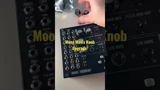 MOOG Mavis knob upgrade! Looks and feels so much better!