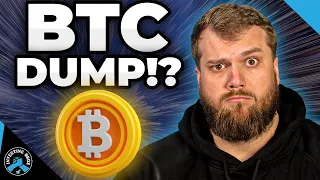 LIVE BITCOIN TA & NEWS: A Bitcoin Dump Is Coming, The Question Is When?