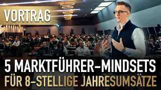 5 Mindsets für 8-stellige Jahresumsätze! (Andreas Baulig Vortrag vom Loft Film Day)