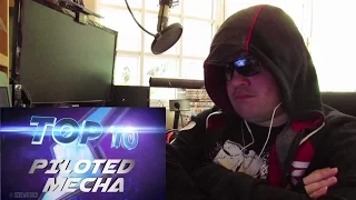Screwattack Top 10 Piloted Mechs Reaction Video