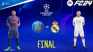 FC 24 - PSG Vs Real Madrid - UEFA Champions League Final 23/24 | PS5™ [4K60]