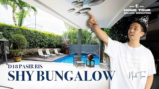 $4.88M Shy Bungalow 3 Storey Attic, Pool, Lift @ D18 Riverina Crescent | Singapore Home Tour Ep. 218